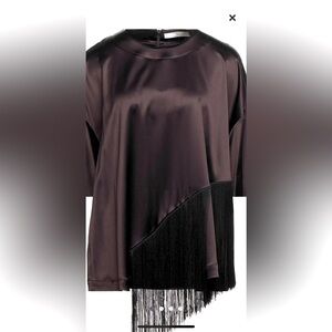 Silk Blouse Livana Conti Italy brand 4 size new no tag